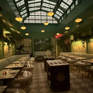 Upstairs dining room