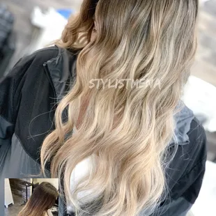 Corrective color, balayage ombré, babylights , balayage