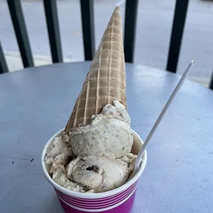 Jupiter's two-scoops