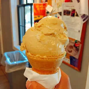 Signature honey graham cone! Delicious!