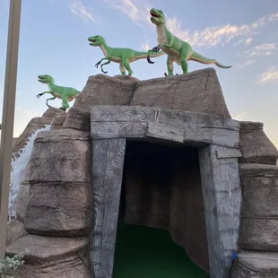 Dino attack.