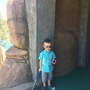 17th hole Mine Tunnel
