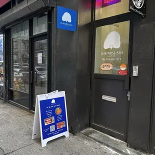 Street entrance