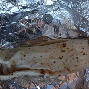 Meat and Bean " Burrito