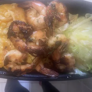 shrimp and macaroni and cheese