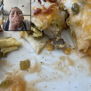 Hair in my Breakfast Burrito