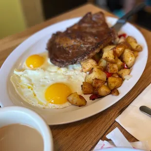 Rib eye breakfast