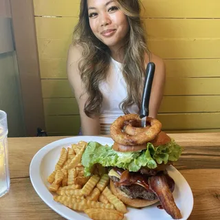 Western Bacon Cheeseburger