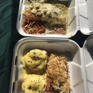 Hawaiian Eggs Benedicts
