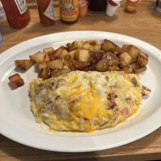Meat Lover's Omelet
