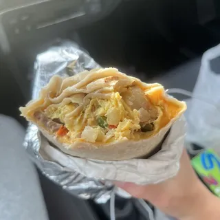 Jo's Big Breakfast Burrito