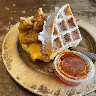 Chicken and Waffle Mac