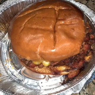 Chopped Brisket Sandwich