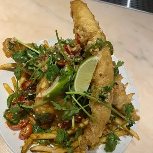 Salt n pepper catfish