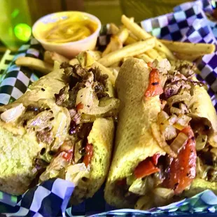 SICKMAN's FAVORITE! The BEST Philly Cheese Steak Hero you will find, made with thinly sliced Ribeye!!