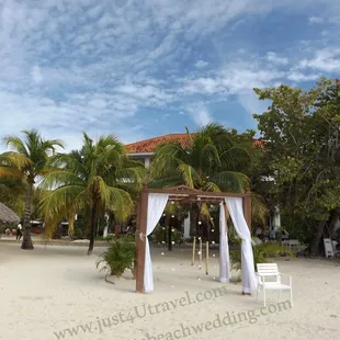 Perfect wedding location on 7 mile beach.