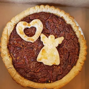 a pecan pie