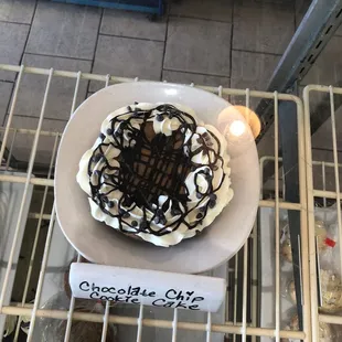 a chocolate cake on a plate