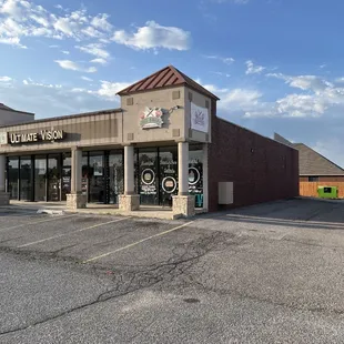 Outside of Just Baked bakery and deli