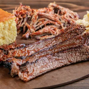 Texas-Style Beef Brisket and Pulled Pork