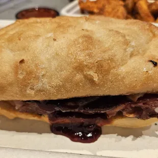 "McRib" Sandwich (outside)