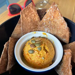 Bright- Moroccan Roasted Carrot Dip