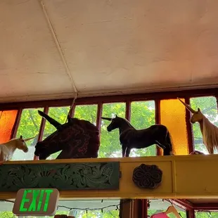 Above the front door