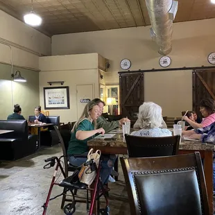 Dining, seating area