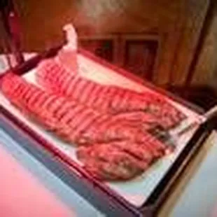 Beef carving station