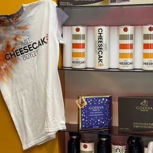 a t - shirt on display