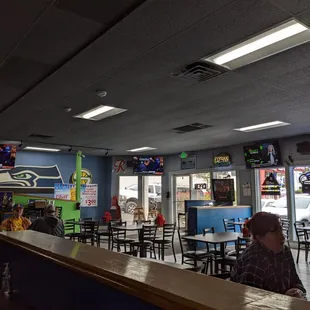 Family dining area.