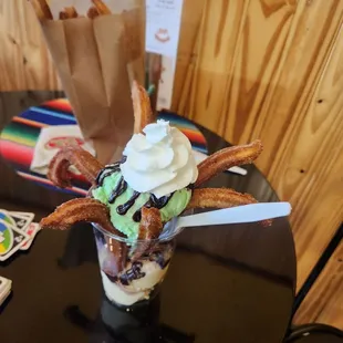 Churro a la Mode