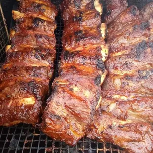 ribs, bbq ribs, food