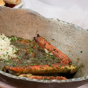 a bowl of food on a table