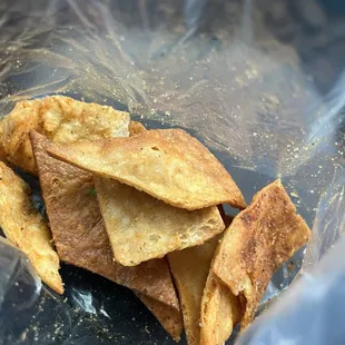 Occasion chips that came along with the Poboy