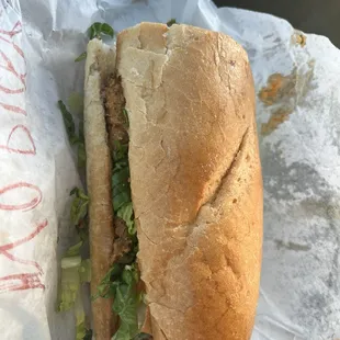 The 30 minute wait for a cold catfish Poboy