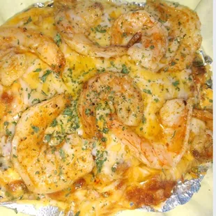 Seafood Potato with extra shrimp
