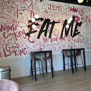 Cute accent wall