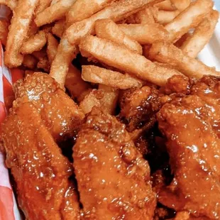 Sweet heat wings