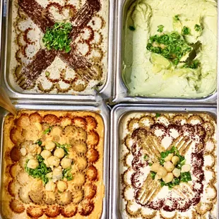 Hummus options