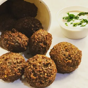 Side of 12 Falafels with Tahini Sauce