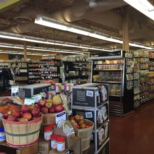Interior of the store