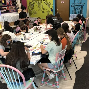 Kids Art Camp at Just For Fun Art and The Art Of The Party