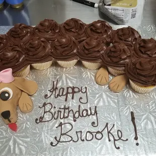 Pull a part cupcakes