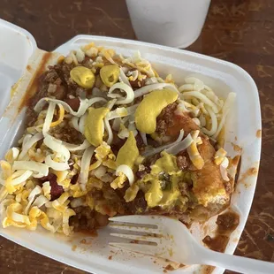 World's best chili cheese dog.