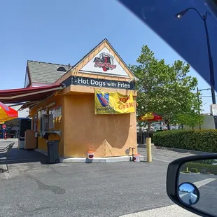 Right next to pep boys