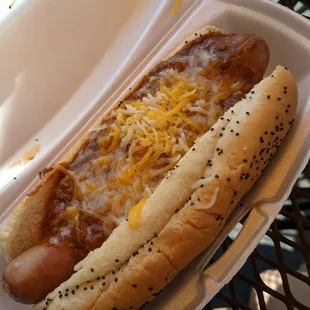 Chili Cheese Dog   Ig: veryhangrymary