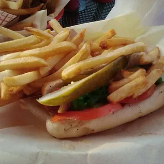 Bacon Chicago Dog
