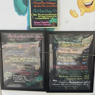 Menu 6/21/21, price increase 7/1/21