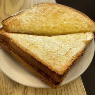White toast
